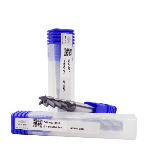 GM-4E-D9*10*75 Solid Carbide Four Flute End Mill ZCC